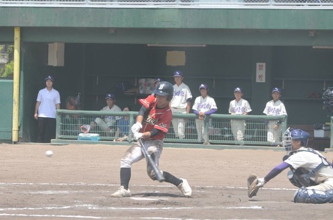斐川東―松江一＝２０２３年７月２４日、浜田市野球場