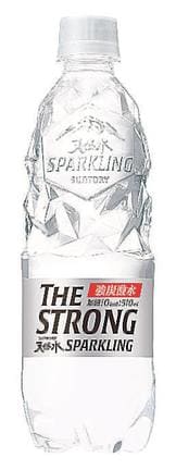サントリー食品インターナショナルの「ＴＨＥ　ＳＴＲＯＮＧ　天然水スパークリング」