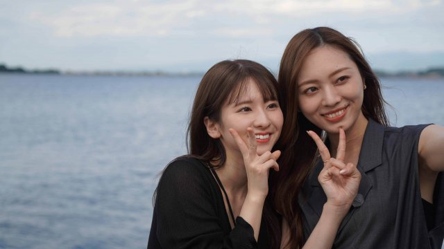 『乃木坂、逃避行。SEASON3』に出演する菅原咲月、梅澤美波