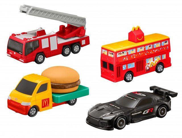 きょうから】マクドナルド、ハッピーセット「トミカ」 開発車両「GR