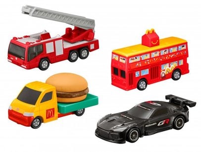 きょうから第2弾】マクドナルド、ハッピーセット「トミカ」 メガロドン