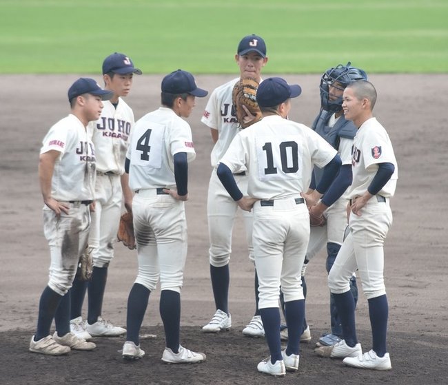 情報科学－邇摩＝２０２３年７月１５日、県立浜山公園野球場