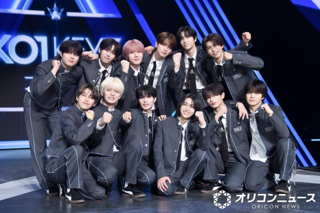 『日プ新世界』発「KO1KEYZ」デビューメンバー12人 (C)ORICON NewS inc.