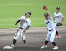 江津工業ー益田東＝２０２３年７月１４日、県立浜山公園野球場