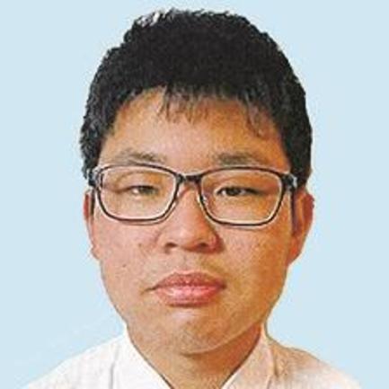 梶谷恭暉さん（岡山県警提供）