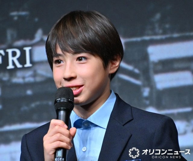 舘や監督から演技を絶賛された尾上眞秀 (C)ORICON NewS inc.