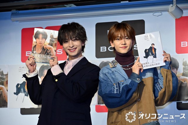 コラボイベントで軽妙掛け合いをみせた(左から)FANTASTICS・木村慧人と中島颯太 (C)ORICON NewS inc.