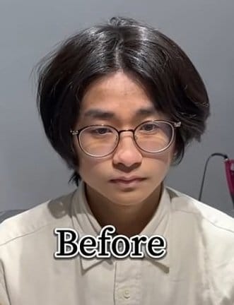 俳優志望のオタク青年の未来は…？（写真提供：渋谷でイメチェンさせる人）