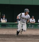 矢上－松江商業＝２０２３年７月１４日、県立浜山公園野球場