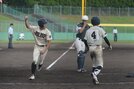情報科学－邇摩＝２０２３年７月１５日、県立浜山公園野球場