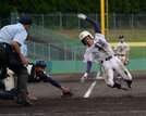 情報科学－邇摩＝２０２３年７月１５日、県立浜山公園野球場