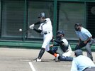大社－益田東＝２０２３年７月２４日、県立浜山公園野球場