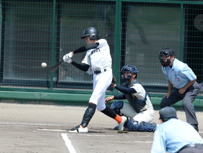 大社－益田東＝２０２３年７月２４日、県立浜山公園野球場