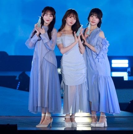 『Rakuten GirlsAward 2025 AUTUMN/WINTER』に出演した=LOVE（左から）音嶋莉沙、大谷映美里、齋藤樹愛羅 （C）ORICON NewS inc.