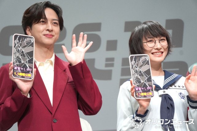 理想の人生を明かした(左から)寺西拓人、SUZUKA(C)ORICON NewS inc.