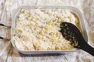 出来上がった炊き込みチャーハン