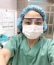 病院で勤務する前島貴子さん＝愛知県内