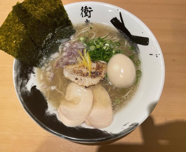 浜田市で水揚げされたノドグロを使った「あっさり系」のどぐろラーメン