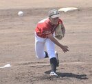 斐川東―松江一＝２０２３年７月２４日、浜田市野球場