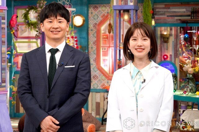 （左から）若林正恭、弘中綾香 （C）ORICON NewS inc.