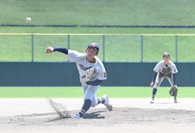 立正大淞南－開星＝２０２３年７月２２日、松江市営野球場