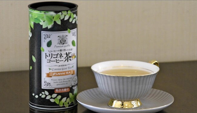生産拡大するトリゴネコーヒー茶（提供）