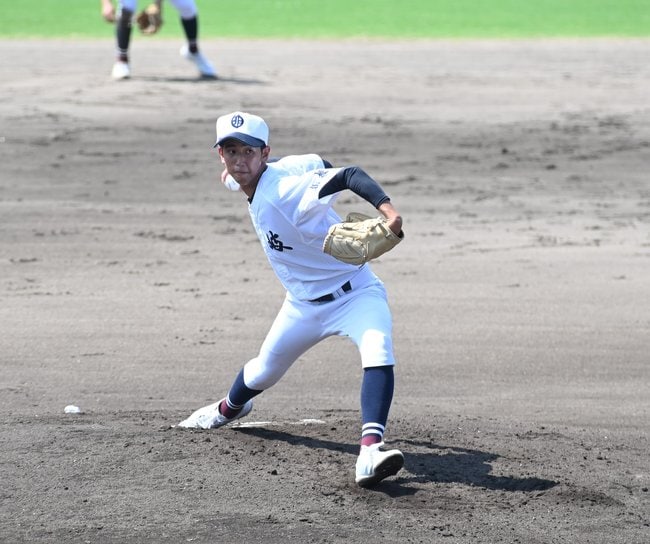 隠岐－開星＝２０２３年７月１７日、松江市営野球場