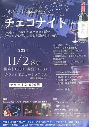 チェコナイトのチラシ