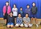 谷住郷子ども神楽教室に通う児童、生徒