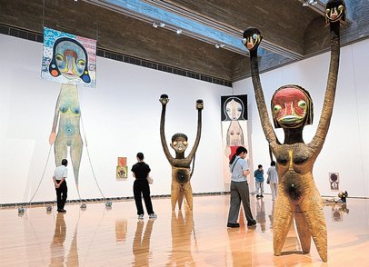 安来出身、国際的アーティスト 加藤泉さん企画展 益田・石見美術館