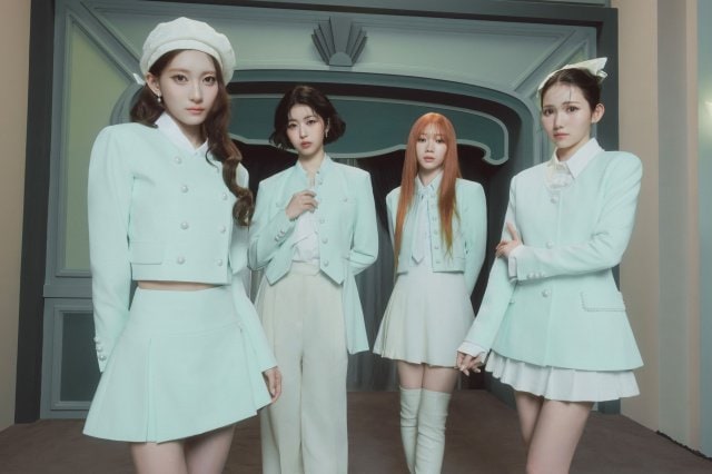 1stアルバム『QUARTET』新ビジュアル（C）LAPONE GIRLS