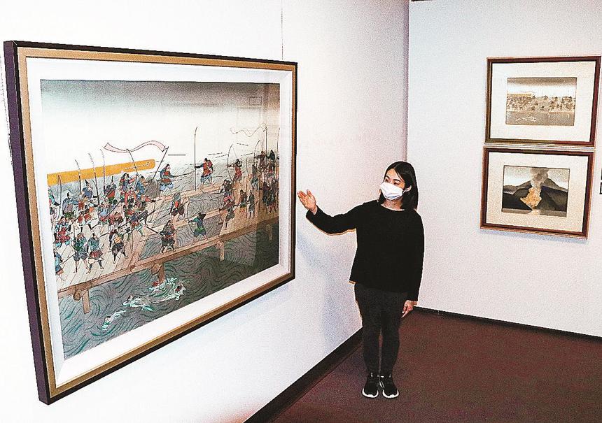 迫力満載 独自の世界観 安野さん追悼展開幕 津和野 | 山陰中央