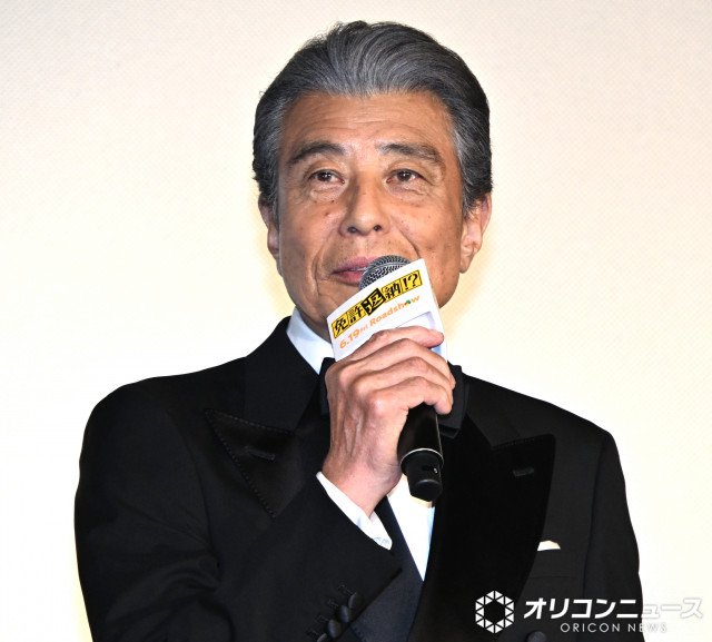 舘ひろし、映画で役として「泣かないで」歌唱「いろいろ苦労しました