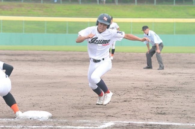 益田東－出雲西＝２０２３年７月１９日、県立浜山公園野球場