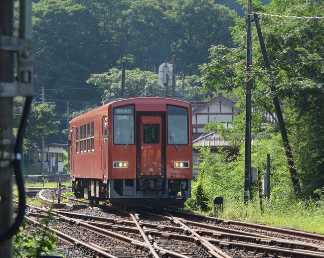 木次線を走る列車(資料)
