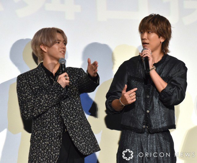 芝居の裏話を語った（左から）RAN、小山慶一郎 （C）ORICON NewS inc.