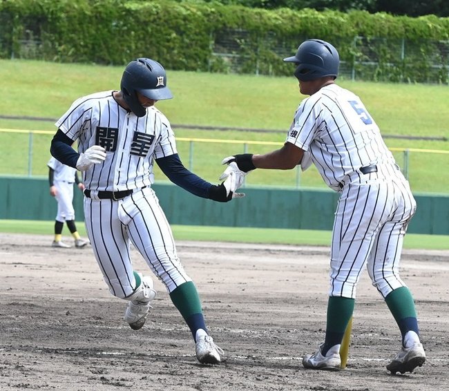 平田－開星＝２０２３年７月１９日、松江市営野球場