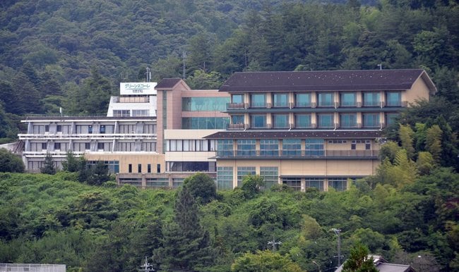 具体的な再生プランが注目される旧国民宿舎グリーンスコーレせきがね＝倉吉市関金町関金宿