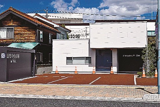 山陰中央新報益田総局の新社屋∥益田市常盤町