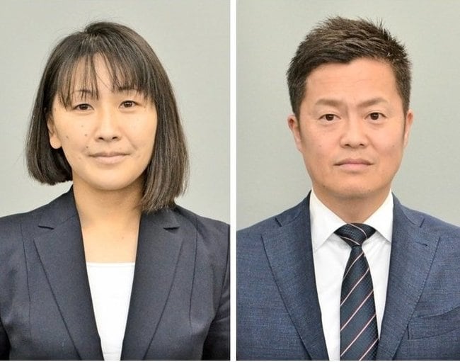 （左から）山本暁子氏、玉木裕一氏