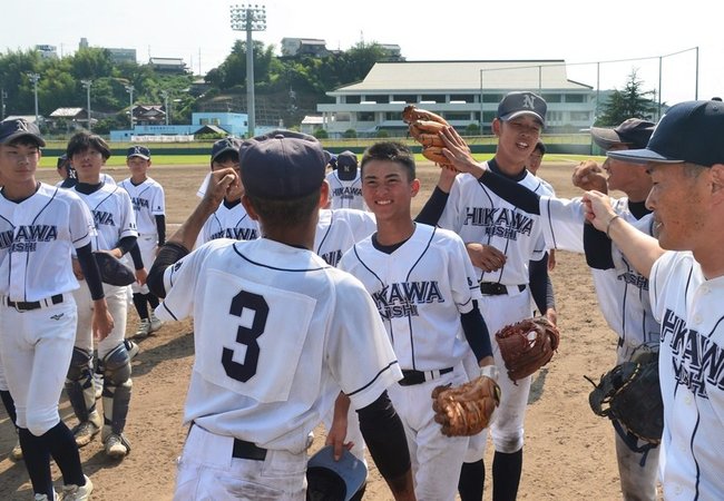 （６）斐川西－大田一＝２０２３年７月２６日、浜田市野球場
