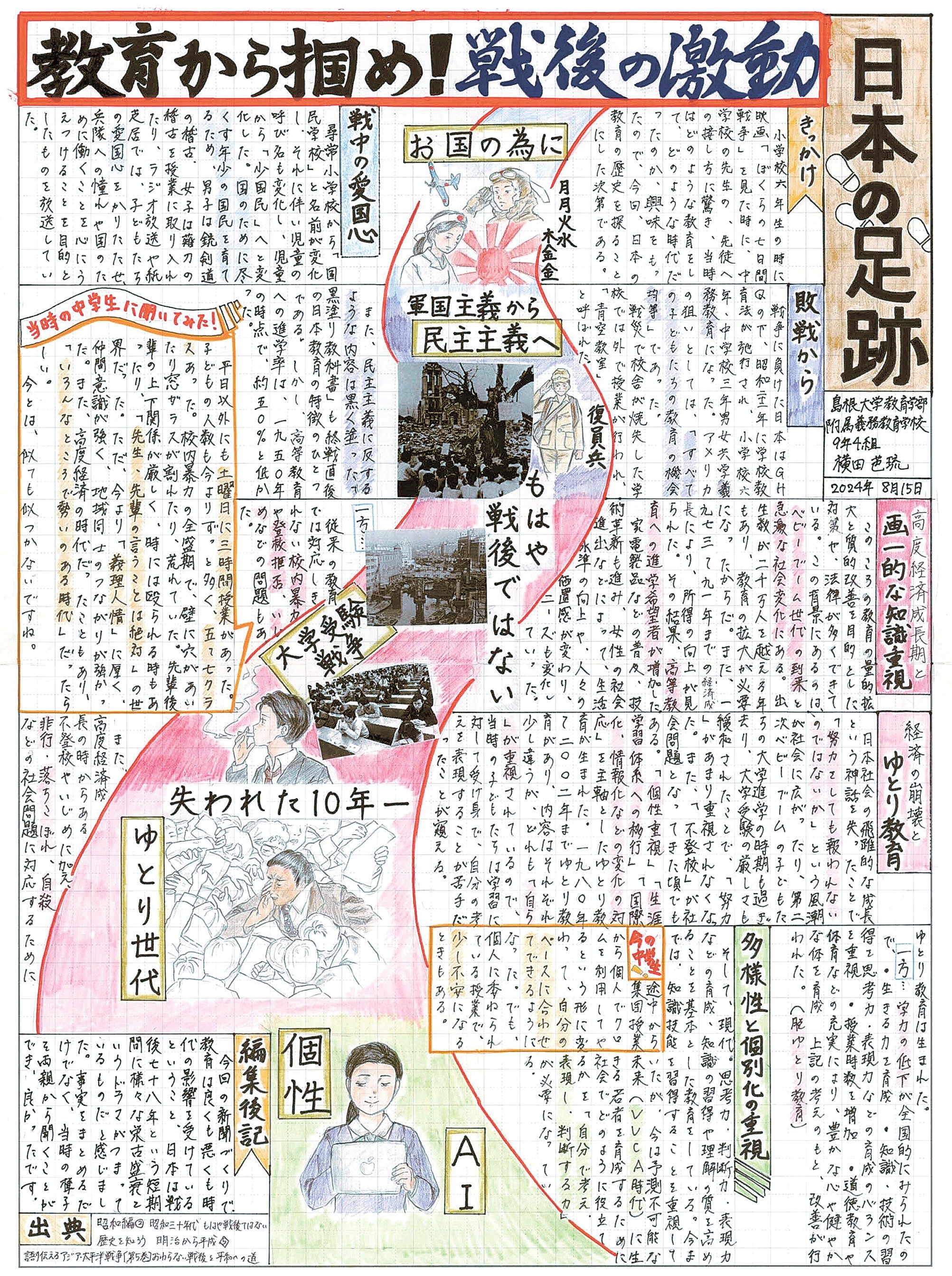 山陰中央新報　島根県公立高校合格発表者　新聞　昔 山陰中央新報 島根県公立高校合格発表者 新聞 昔