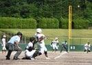 島根中央－松江工業＝２０２３年７月１５日、松江市営野球場