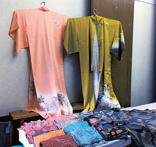 布や薫風中古着物展示即売会