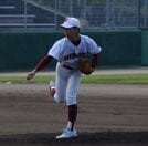 広瀬－大田一＝２０２３年７月２４日、浜田市野球場
