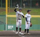 矢上－松江商業＝２０２３年７月１４日、県立浜山公園野球場