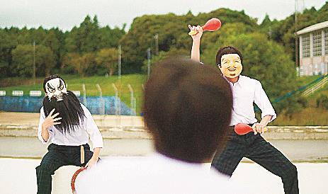 しまねがドラマになるなんて！の一場面
