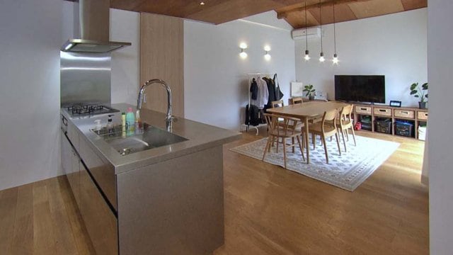 一新された間取り＝「埼玉県久喜市の岩男邸」（C）テレビ朝日