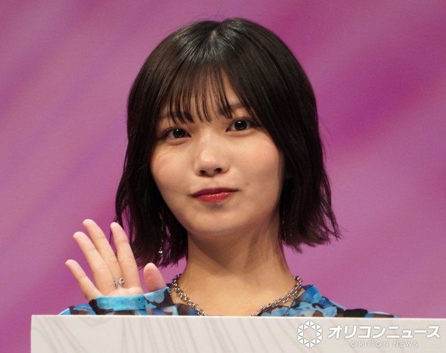 撮影で髪の毛を染めたことを明かした乃木坂46・中西アルノ (C)ORICON NewS inc.