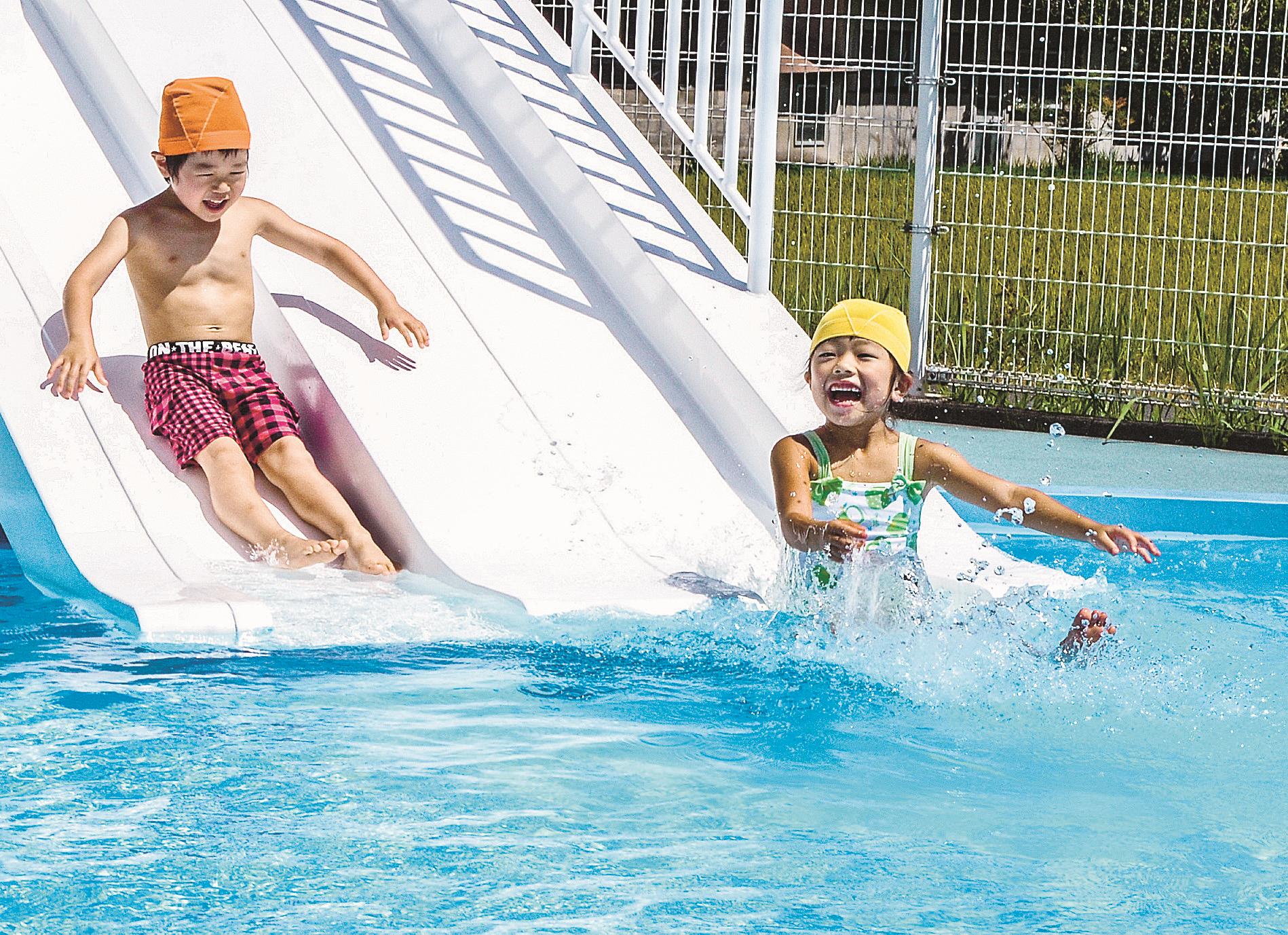 安来・比田のプール 新しいね 住民、出身者の寄付で修繕 | 山陰中央